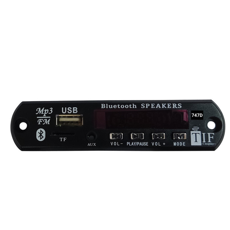 ماژول MP3 بلوتوثی 747D